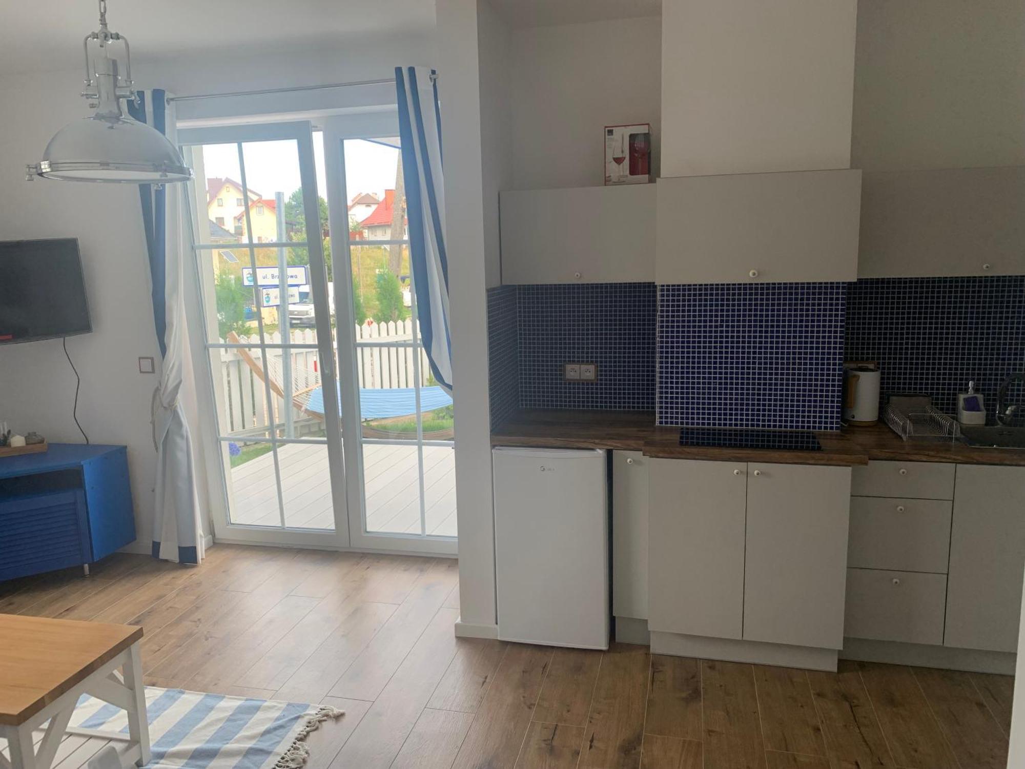 Appartement Niebieski Domek à Wilkasy Extérieur photo